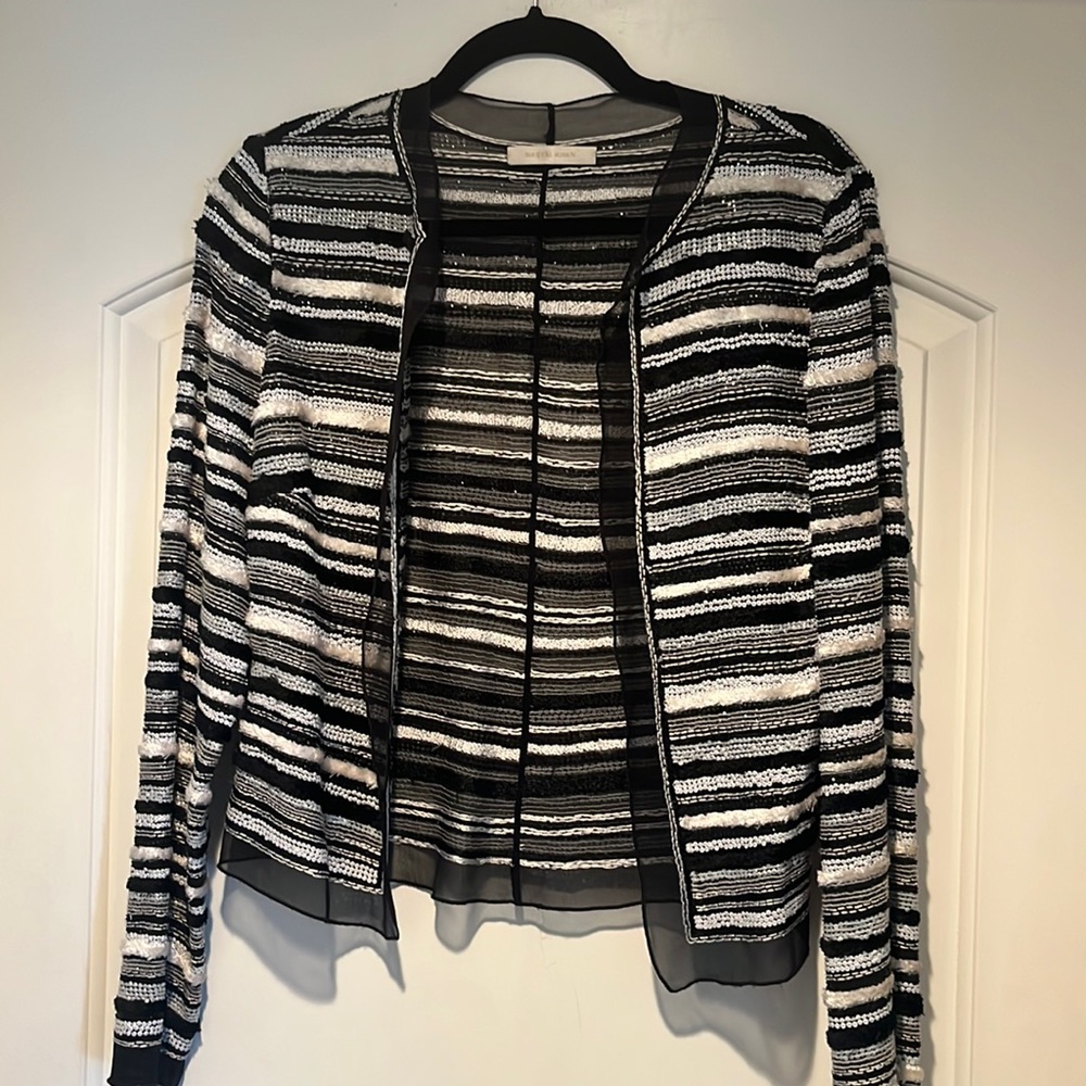Naeem Khan beaded cardigan